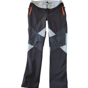 GORE-TEX Windstopper Softshell Ski Pants Mens 34x32 Dark Blue Snow Outdoor